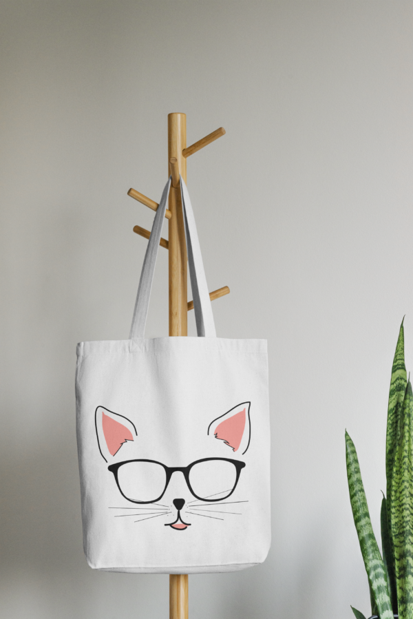Cat Tote Bag - Image 3