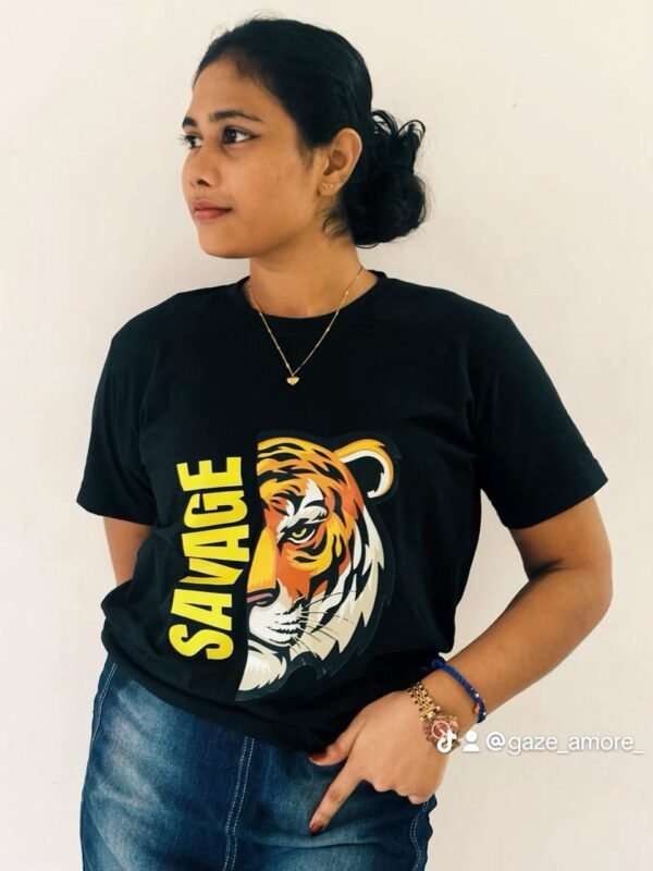 Tiger Face Women T-Shirt - Image 2