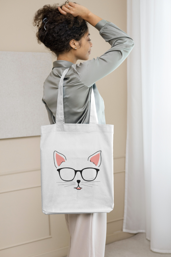 Cat Tote Bag - Image 2